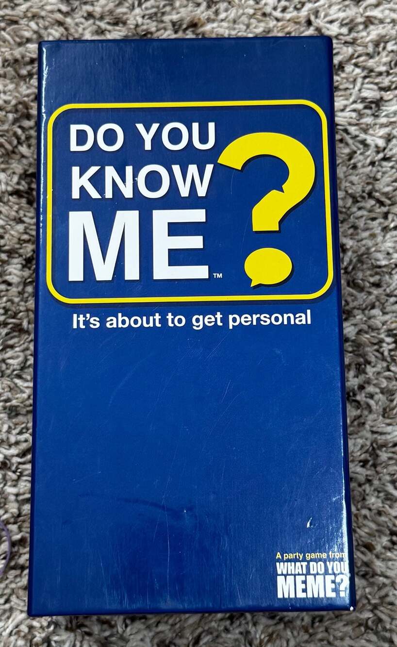 Do You Know Me? Party Game from What Do You Meme? Complete